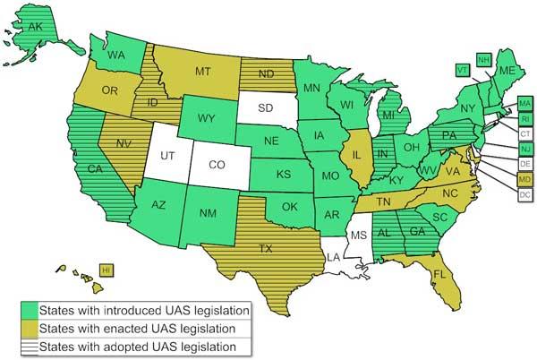 map of the US