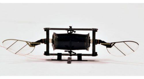 front of MIT's microaerial-vehicle, a mini drone