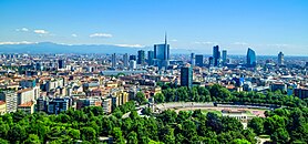 Milan Italy skyline