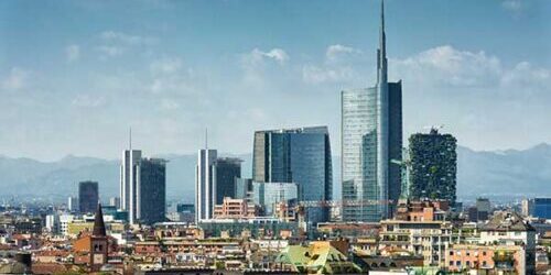 Milan Italy skyline