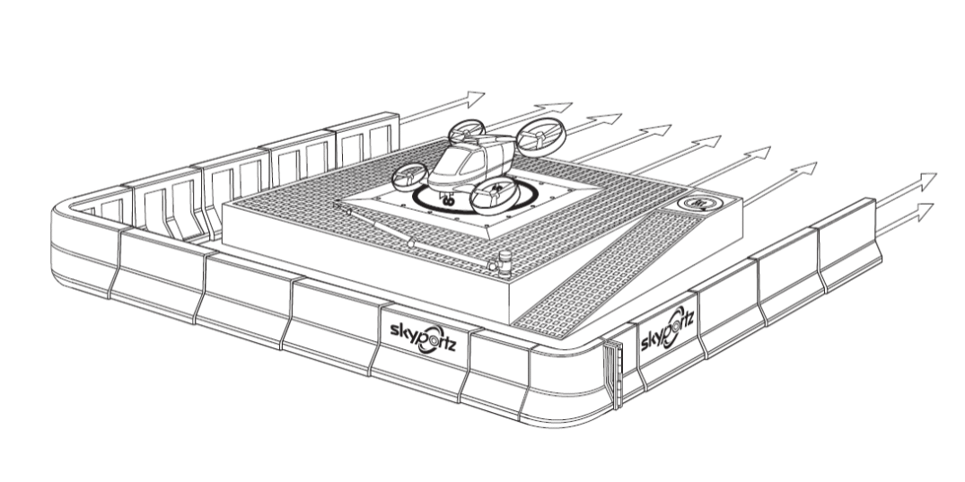 Skyportz new vertipad
